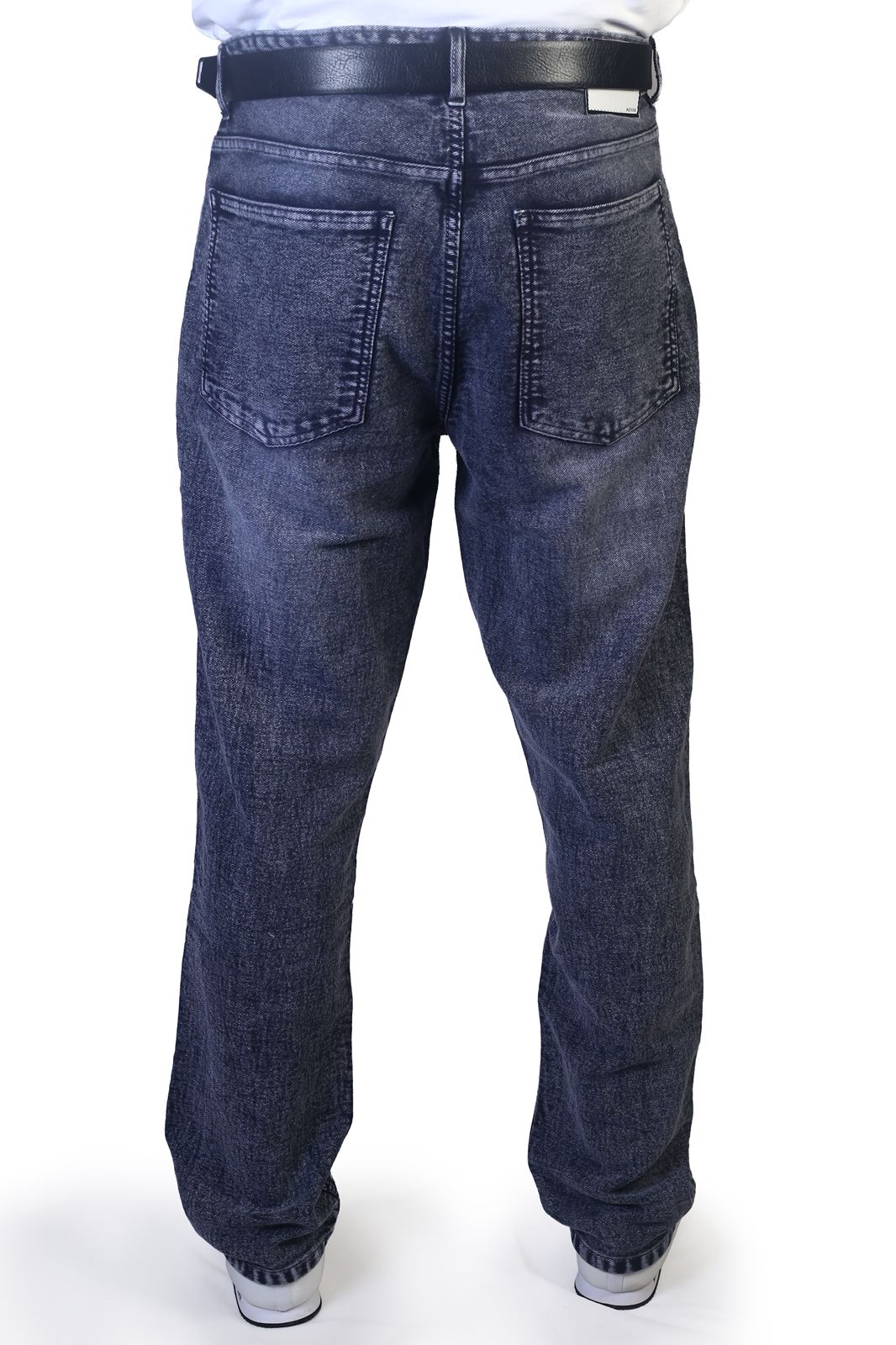 MENS REGULAR FIT JEANS- DENIM LIGHT BLUE WITH 3D