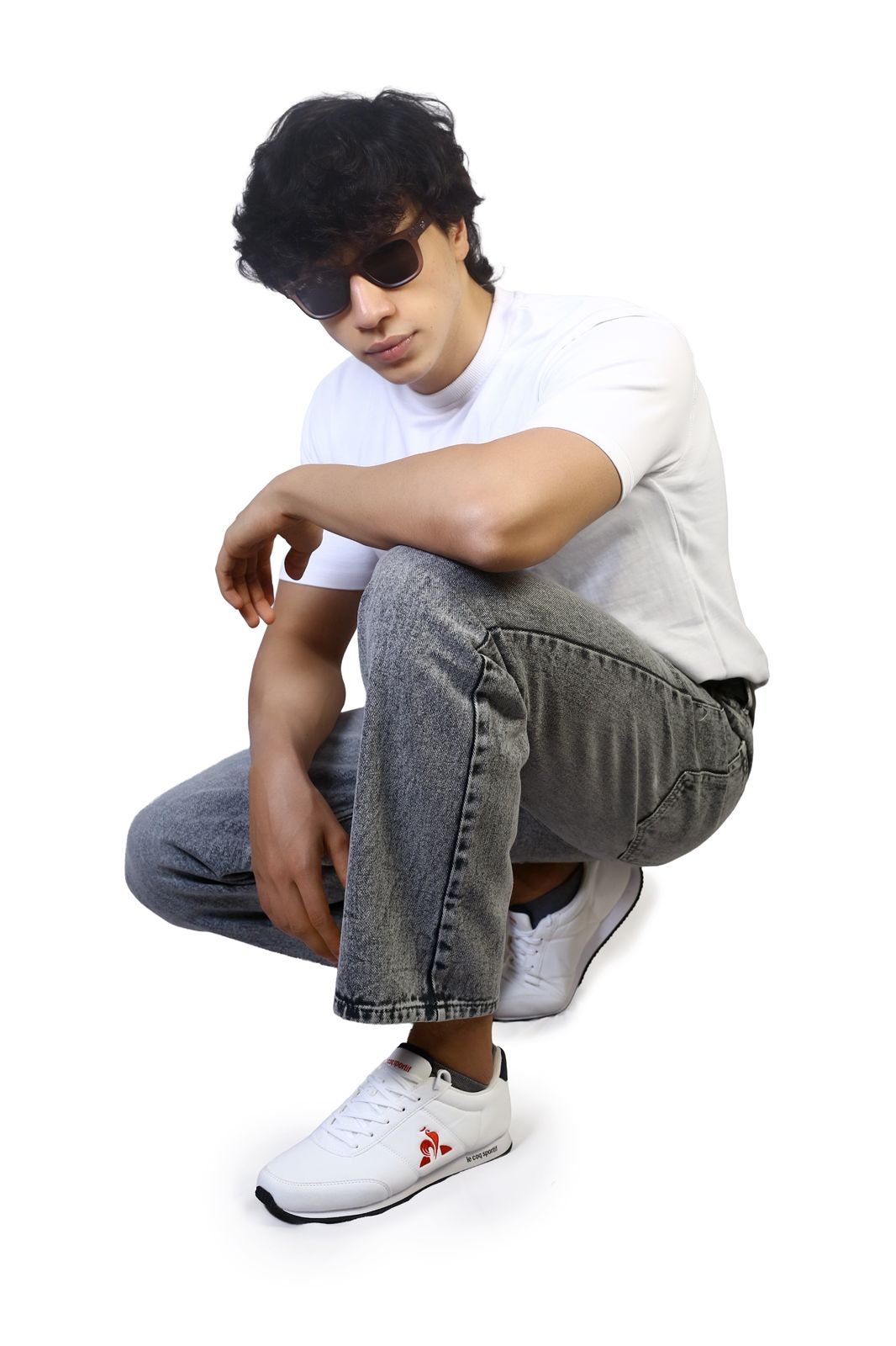 MEN'S Regular Fit Jeans- LIGHT GREY