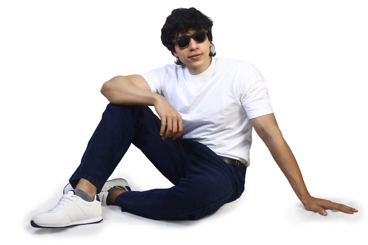 MENS REGULAR FIT JEANS- NAVY BLUE