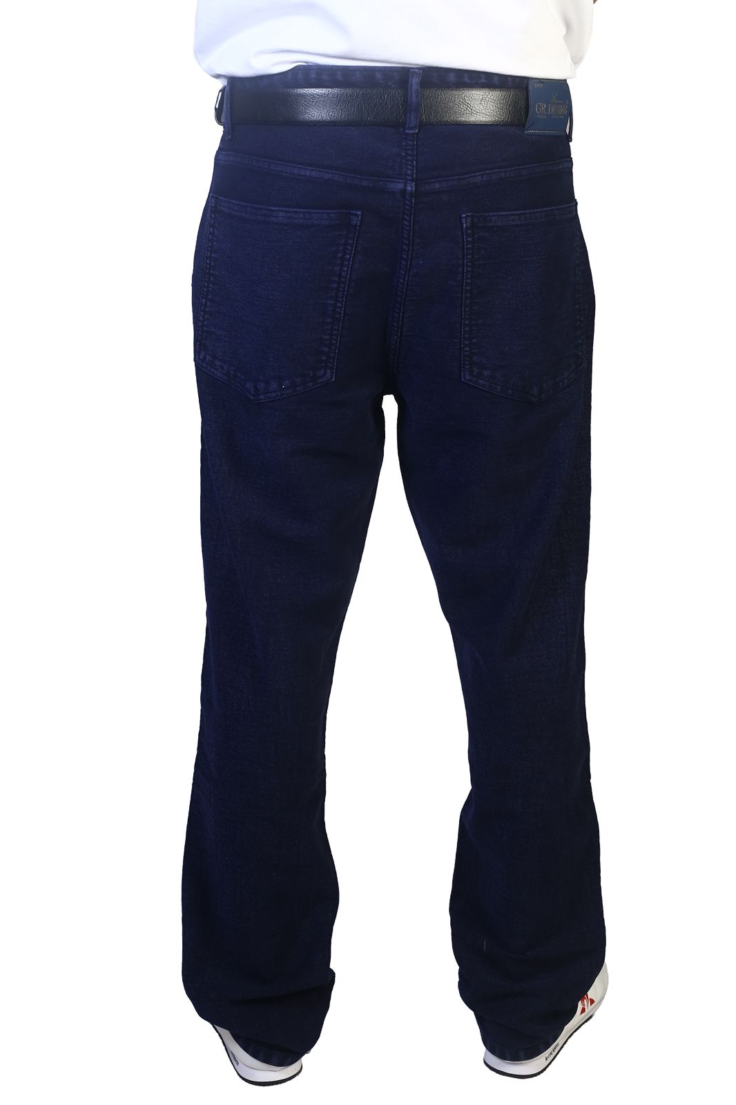 MENS REGULAR FIT JEANS- NAVY BLUE