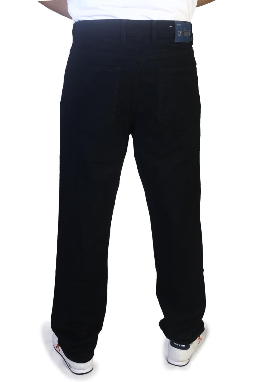 Men's Regular Fit jeans-JET BLACK