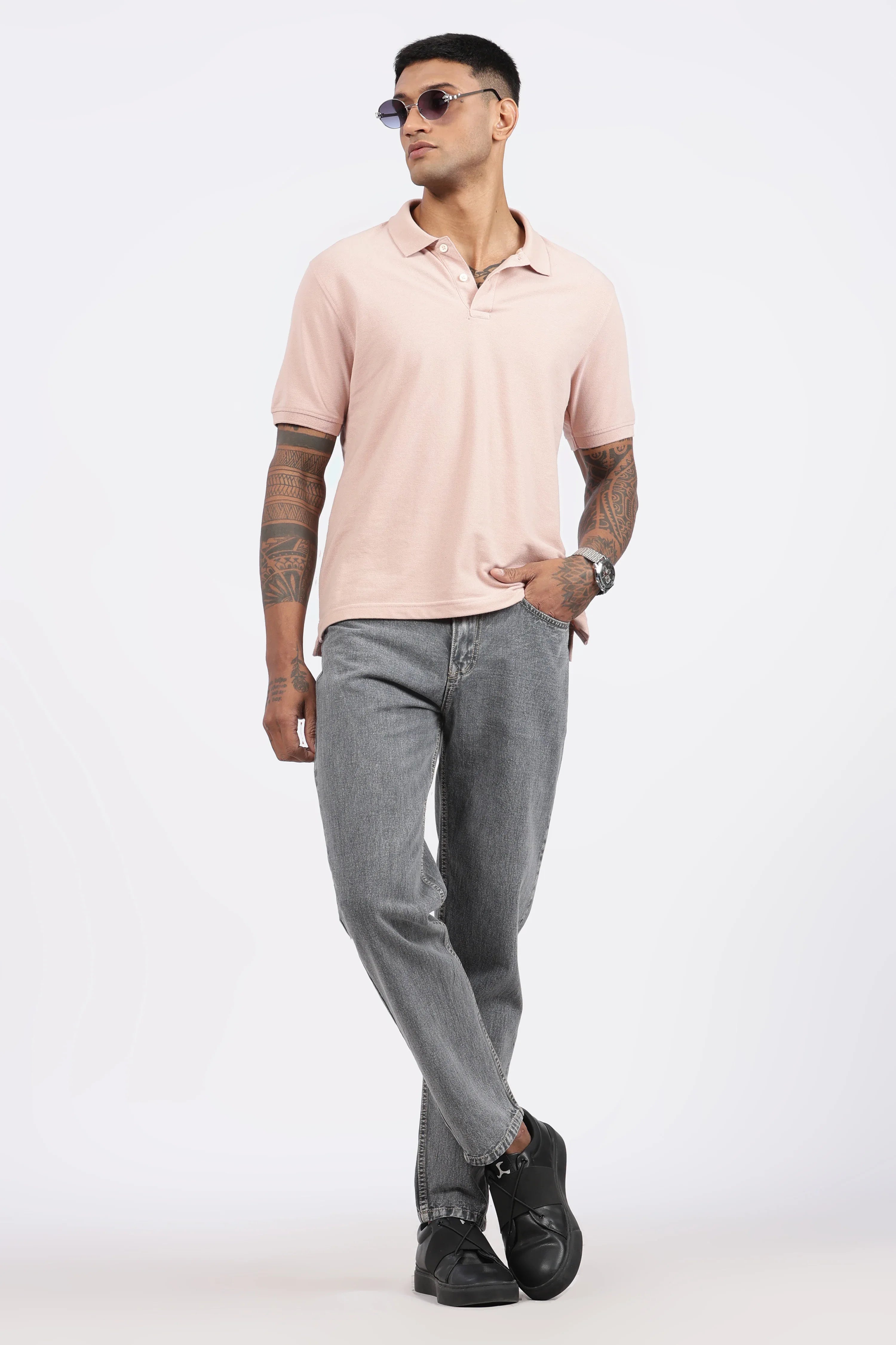 MENS MOM FIT - CLASSIC GREY DENIM JEANS (Copy) - GR DENIMS