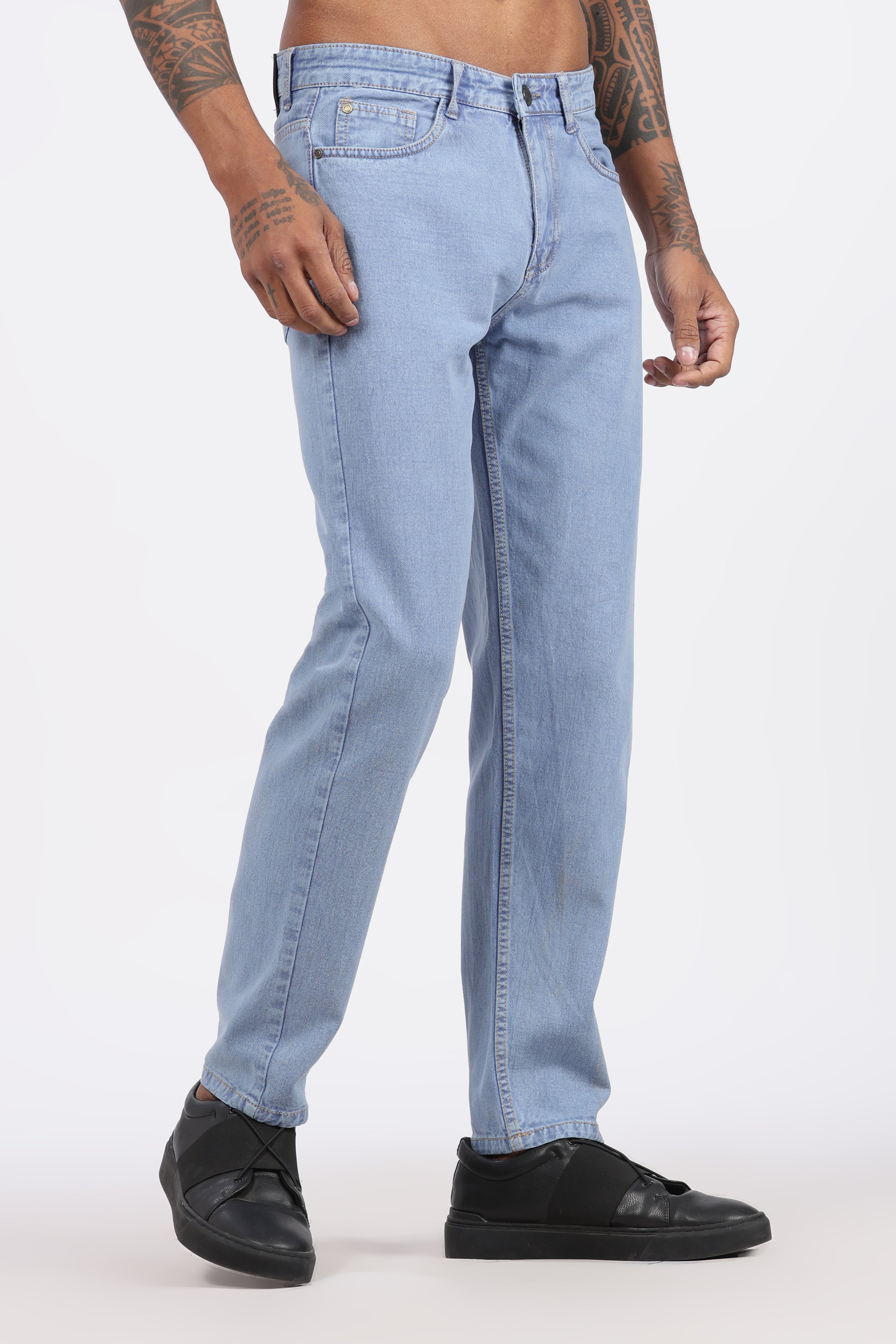 MENS MOM FIT - ICE BLUE JEANS
