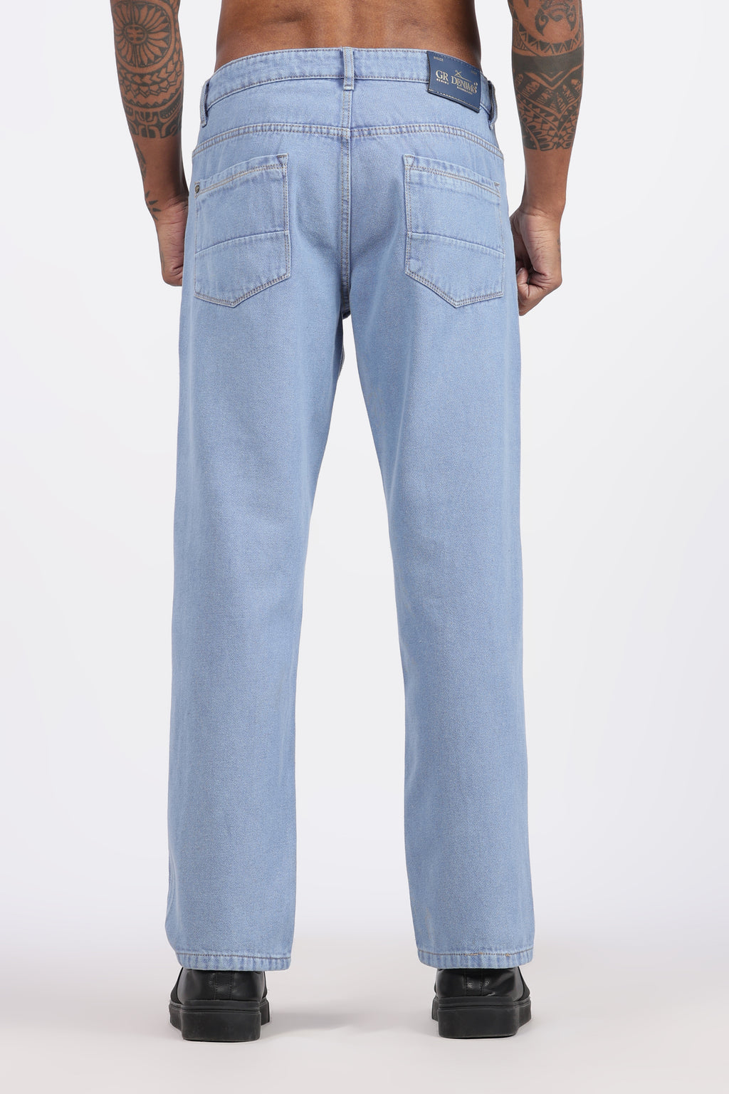 Mens Regular Fit Jeans - Ice Blue