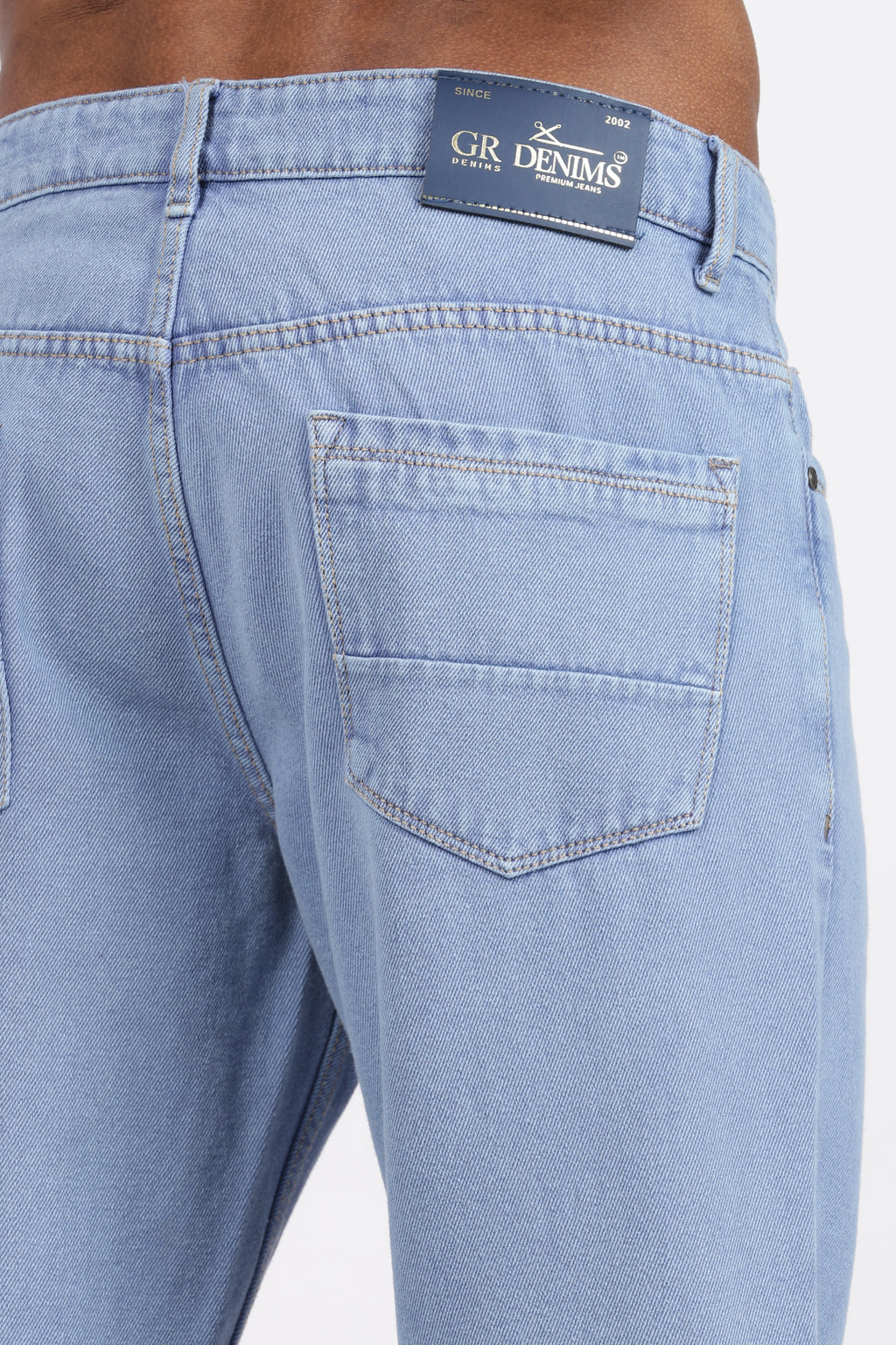 Mens Regular Fit Jeans - Ice Blue