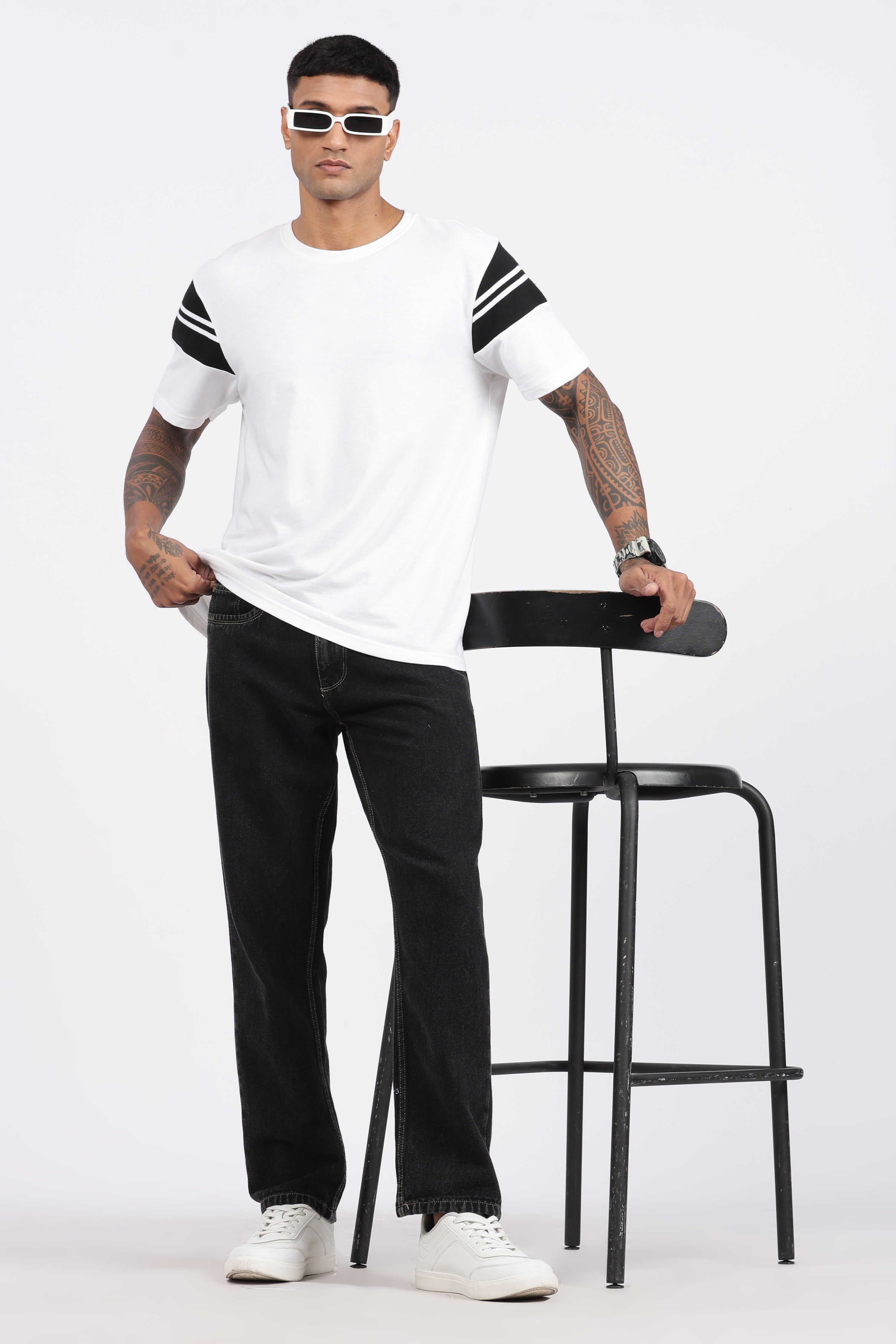 Men's Regular Fit Jeans - Charcoal Black