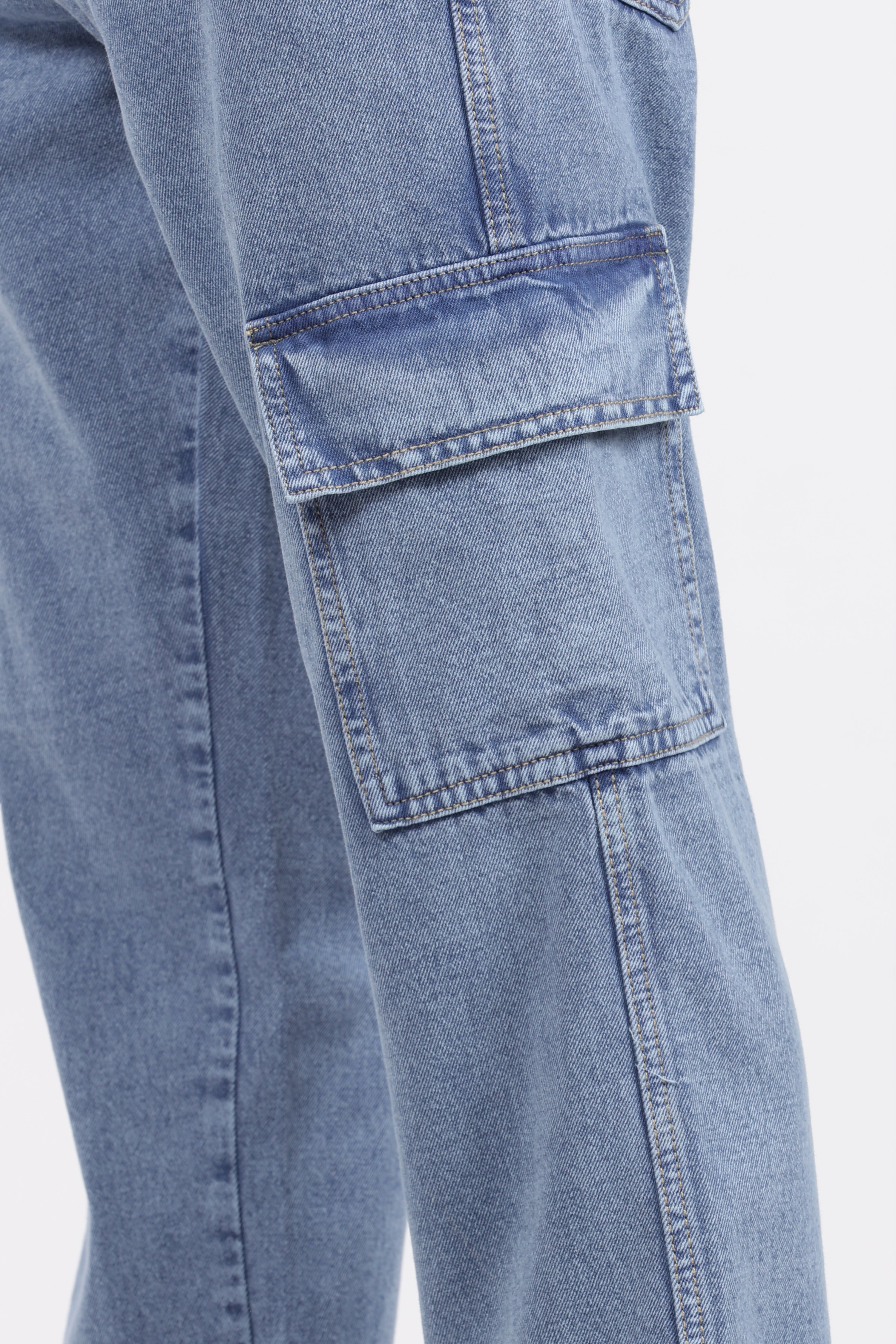 MEN'S CARGO - MID BLUE