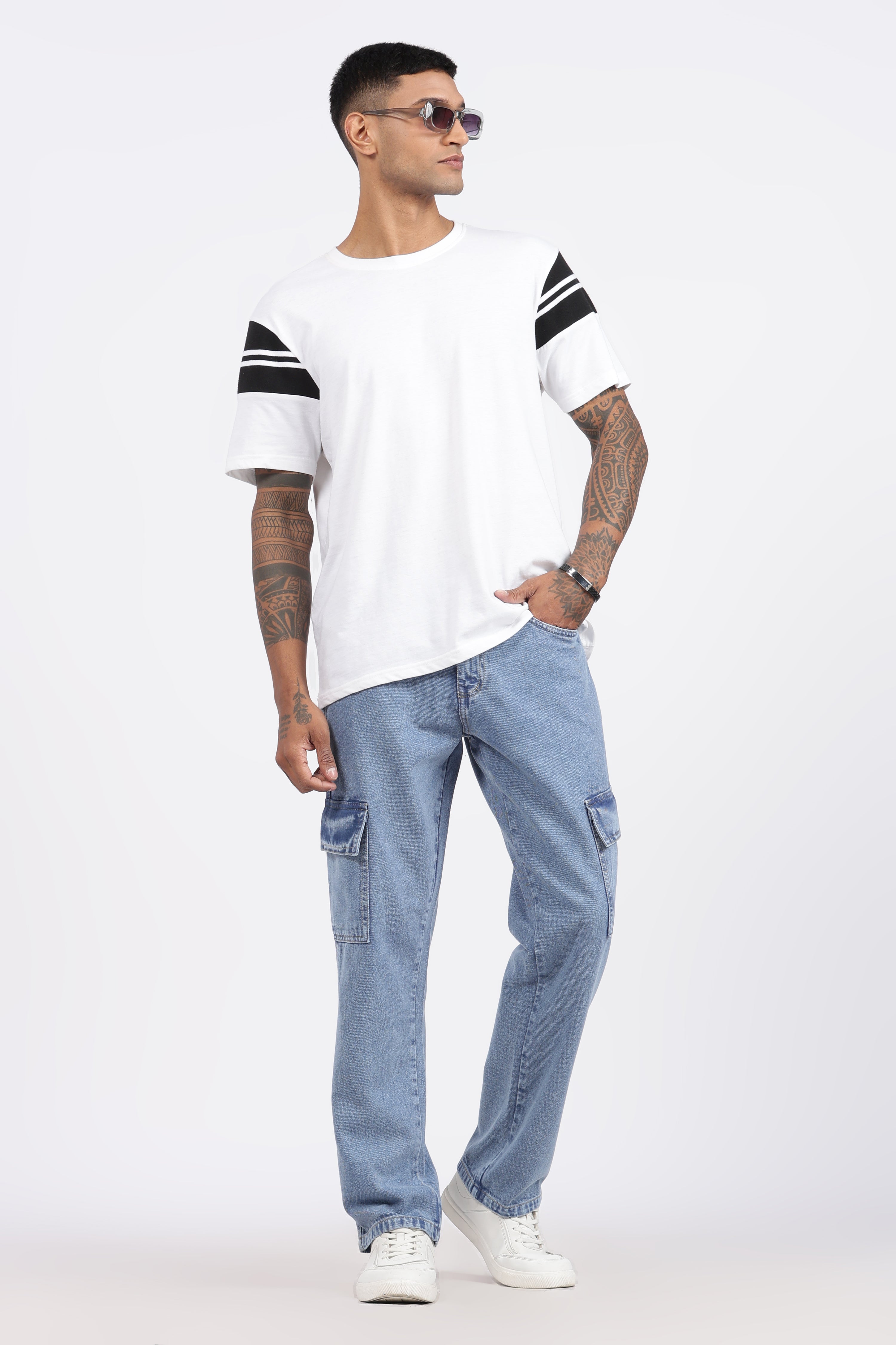 MEN'S CARGO - MID BLUE