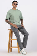 MENS MOM FIT - FADED GREY JEANS