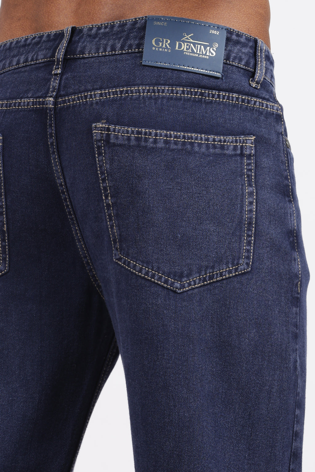 MENS MOM FIT - DENIM BLUE JEANS