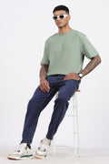 MENS MOM FIT - DENIM BLUE JEANS