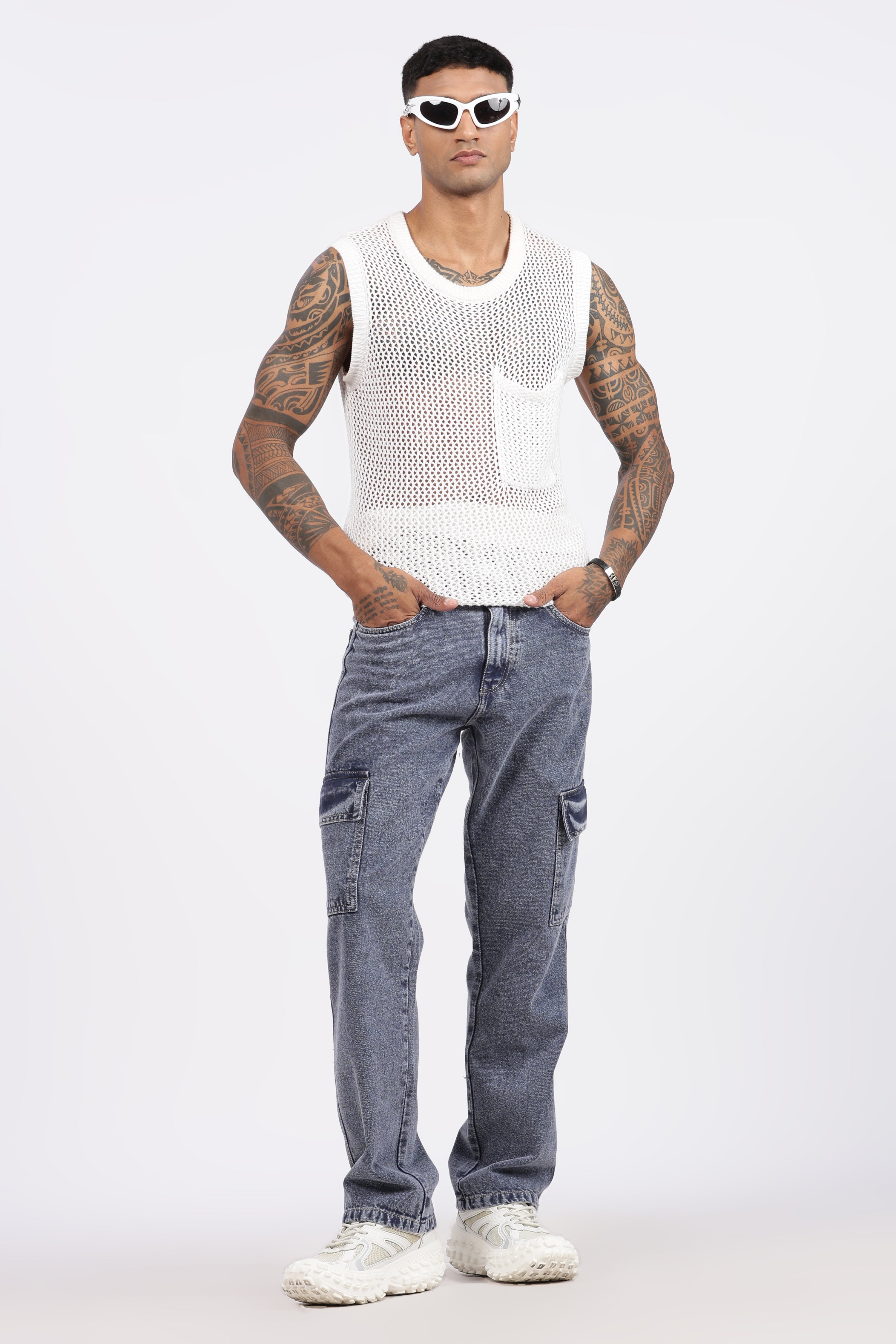 MEN'S CARGO - DUSK DENIM BLUE