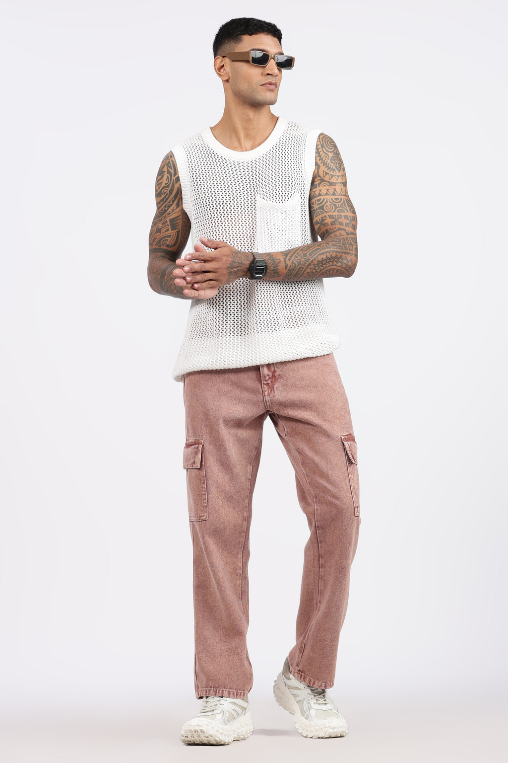 MEN'S CARGO - VINTAGE ROSE BROWN