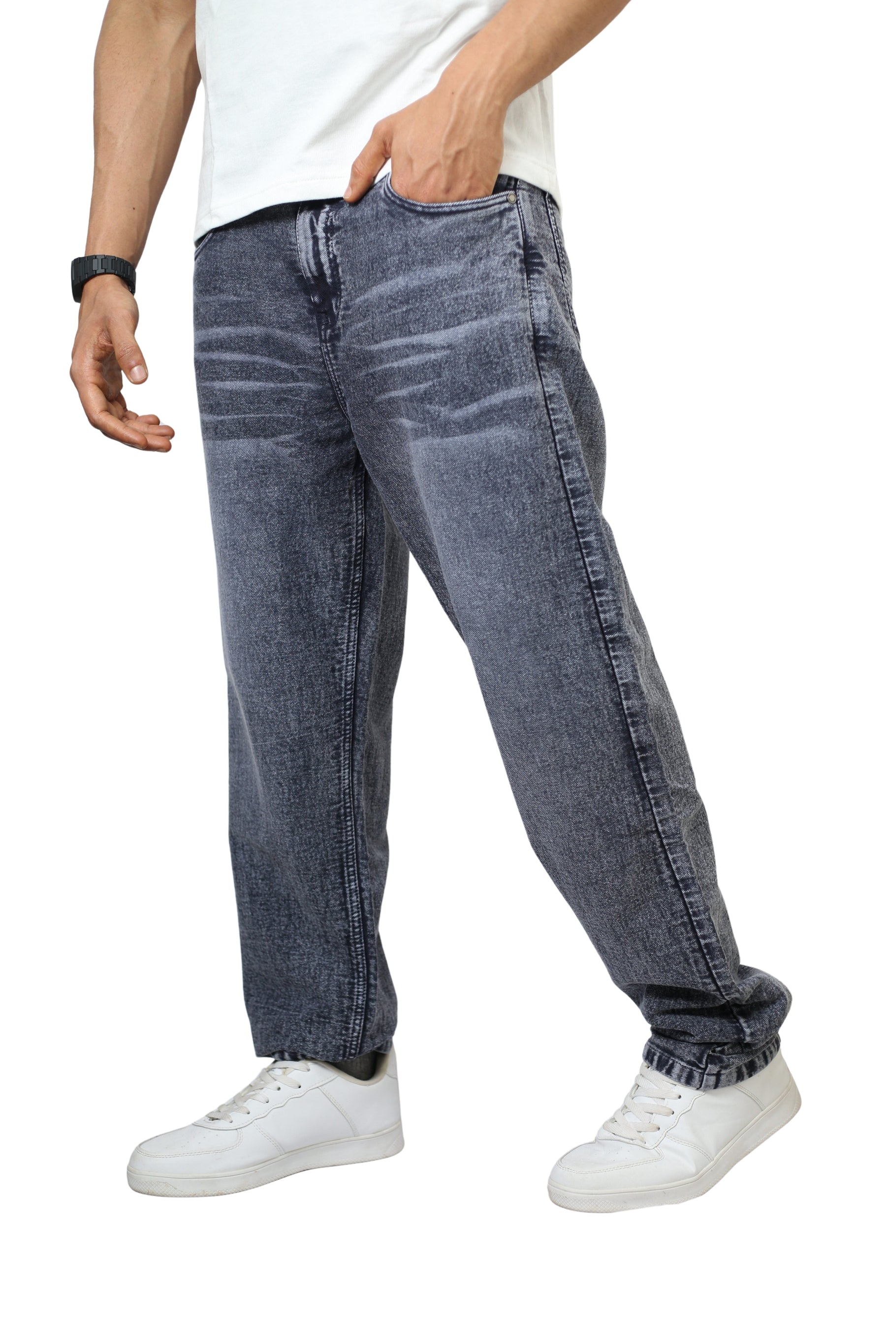 Men’s Denim Blue Straight Fit Jeans